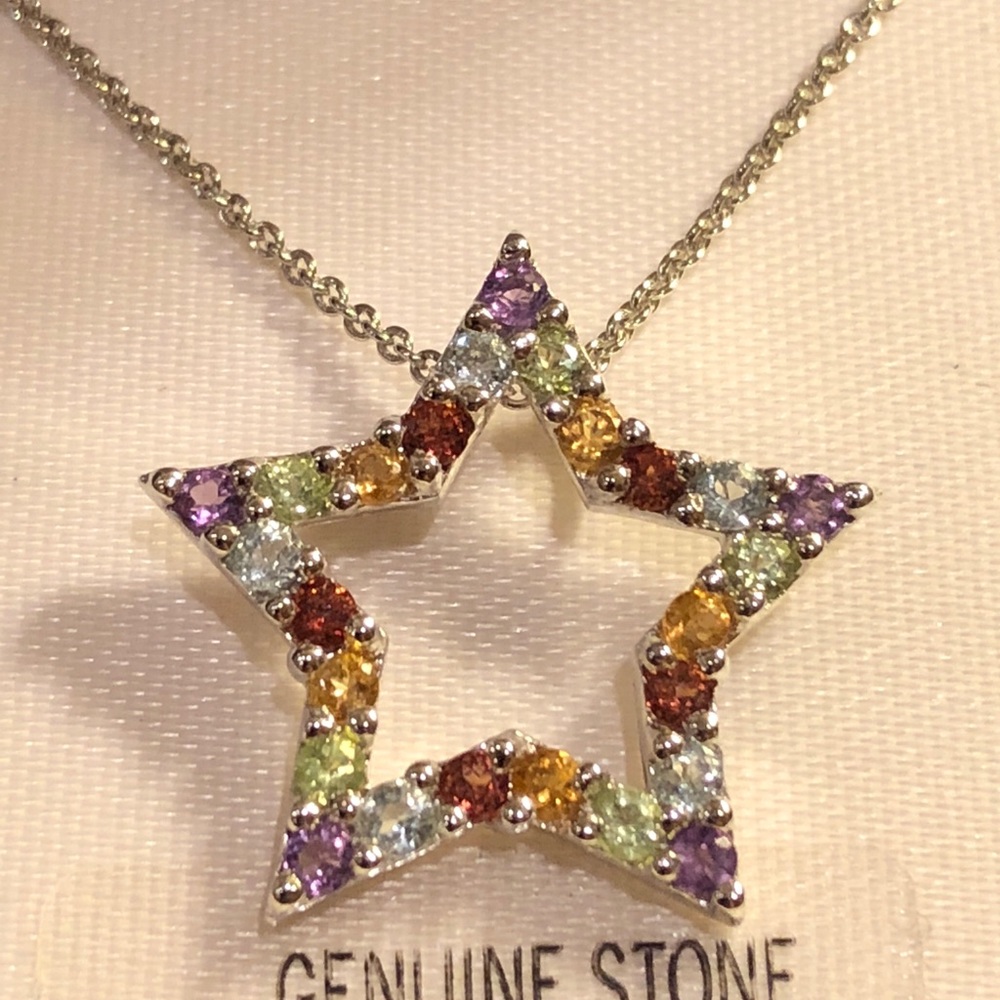 Never been worn sterling silver necklace - Picture 2 of 3
